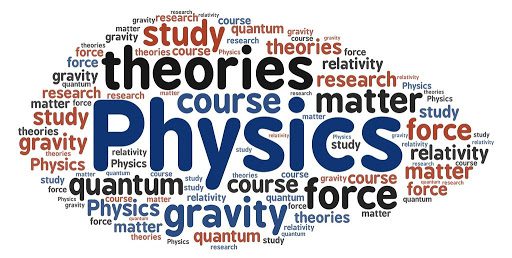 physics word cloud 