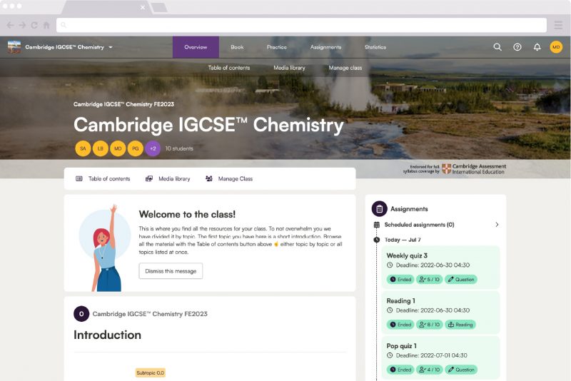 Cambridge IGCSE™ Chemistry