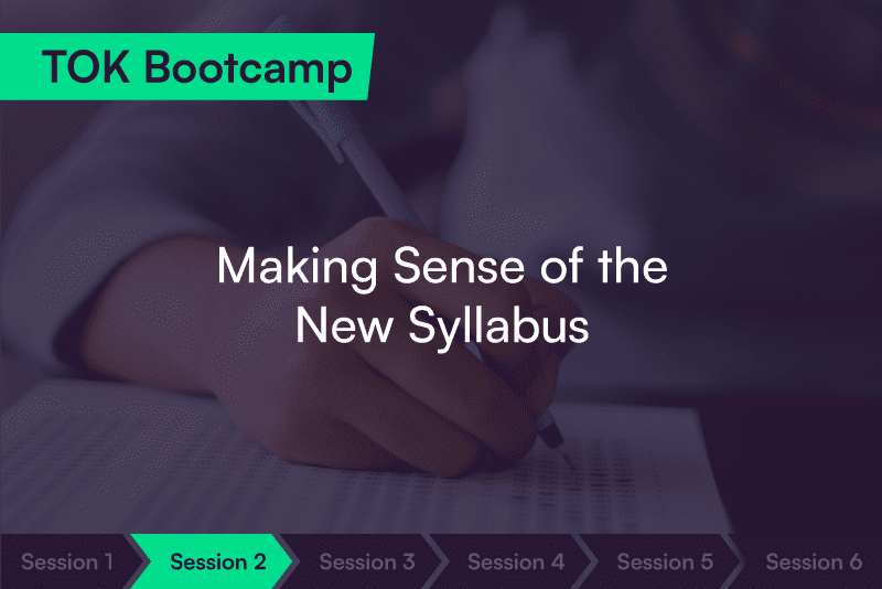 TOK Bootcamp: Making Sense of the New Syllabus cover