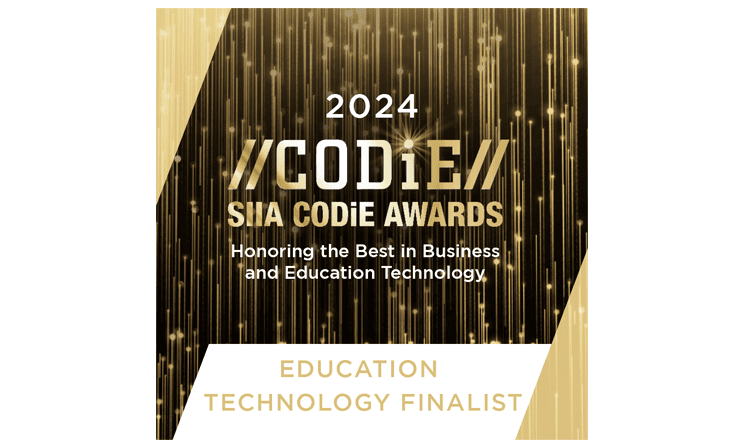 SIIA CODiE Awards 2024 Education Technology Finalist Logo