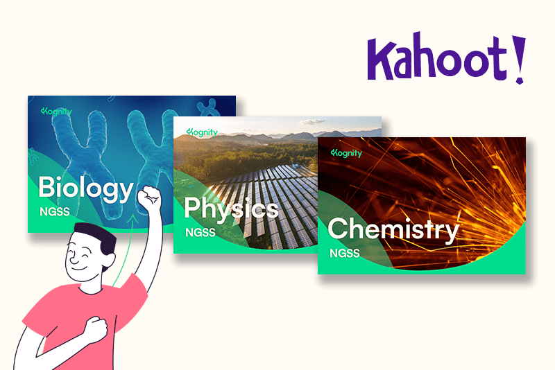 NGSS Biology, Chemistry and Physics Kahoot quiz covers