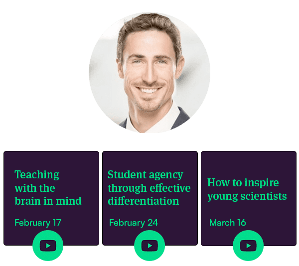 John Patton science teaching webinar series