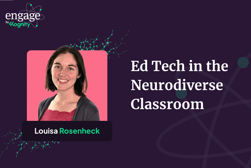 Louisa Rosenheck's "Ed tech in the Neurodiverse Classroom" presentation cover