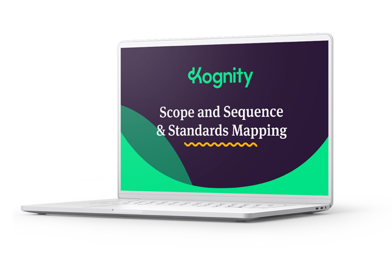 Kognity Scope & Sequence document cover