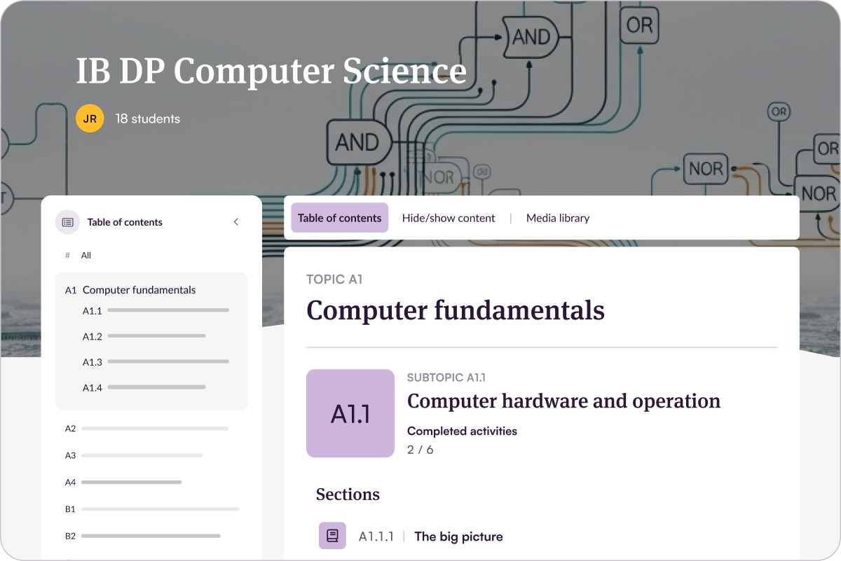 IB DP Computer Science - digital textbook & assessment - Kognity