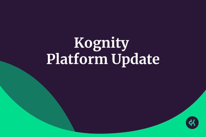 Kognity Platform update webinar banner